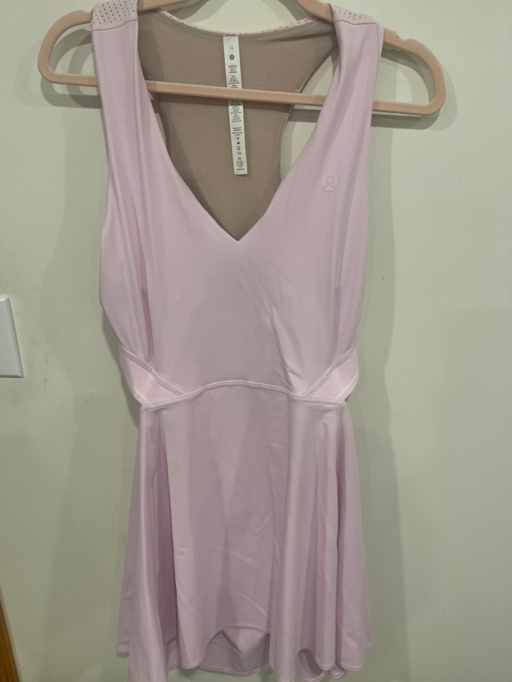 lululemon athletica Light Pink Athletic Dress